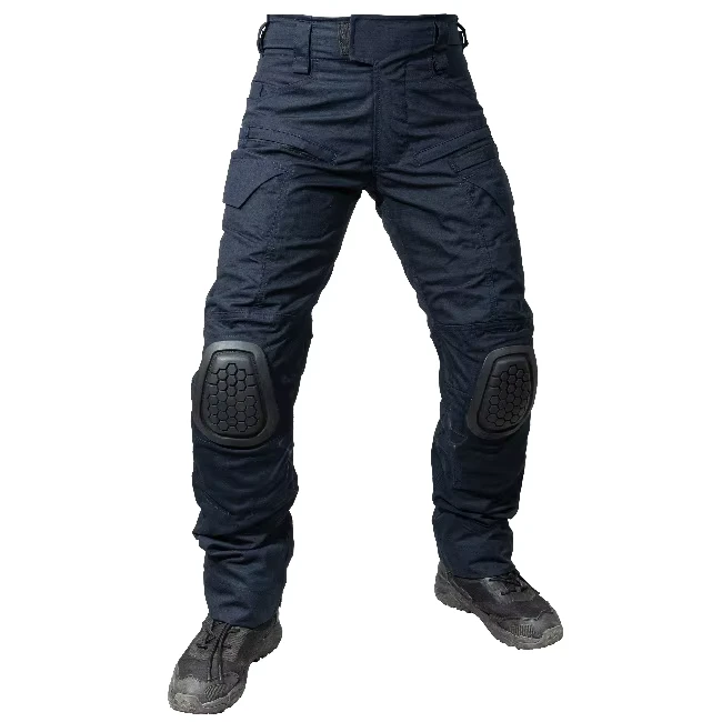 GEN4-Pants-with-Knee-Pads-Navy-Blue-Ripstop-Outdoor-Work-Pants-OEM-Manufacturer