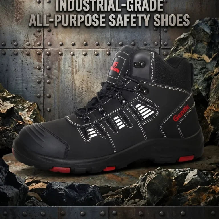 GT5684-Lace-Steel-Toe-Safety-Boots-Nubuck-Leather-Mesh-Lining-Anti-Slip-Anti-Stamping-Anti-Puncture-Factory-Unisex-Construction