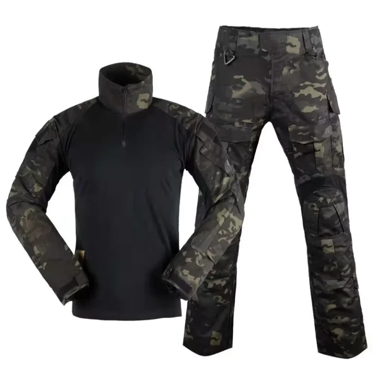 Gen3-Waterproof-ACU-Outdoor-Tactical-Combat-Uniform-Set-Night-Camo-Frog-Style-Long-Sleeve-Knitted-Suit