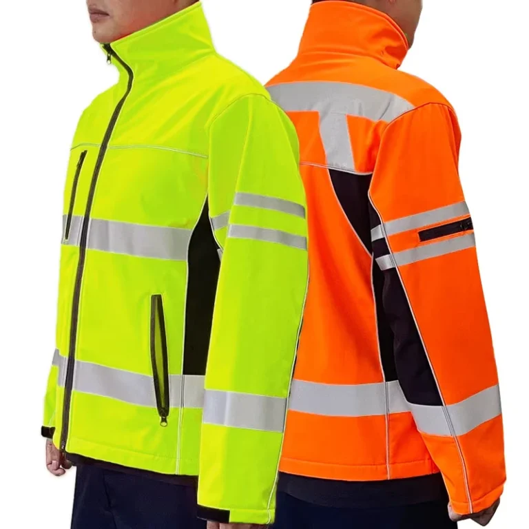 Glory-Multiple-Sizes-Custom-Winter-EN-ISO-20471-Ansi-Class-2-High-Visibility-Reflective-Softshell-Safety-Jacket