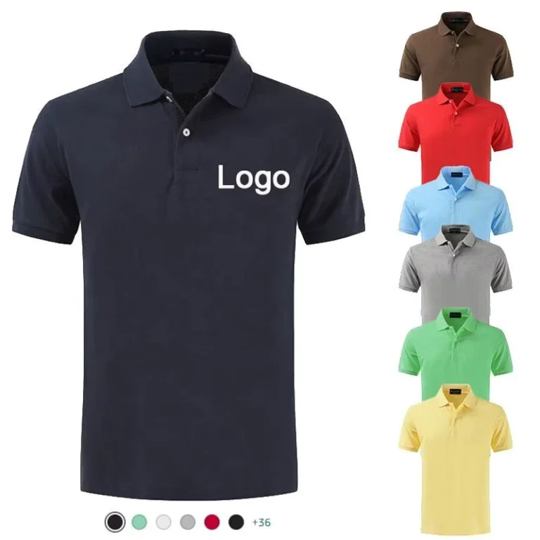 Golf-Clothing-Embroidered-Printed-Custom-Design-Plain-White-Black-Golf-Cotton-Polyester-Dry-Blank-Men-Polo-T-Shirts