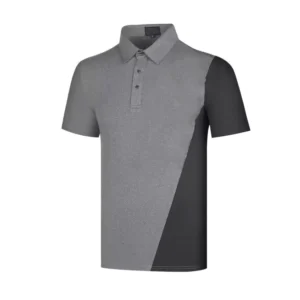 Golf Polo Shirt for Men Customized Printed Logo Short Sleeves Summer Casual Button Tees OEM ODM