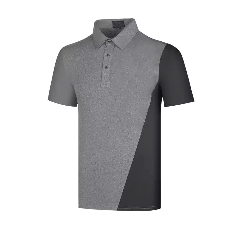 Golf Polo Shirt for Men Customized Printed Logo Short Sleeves Summer Casual Button Tees OEM ODM