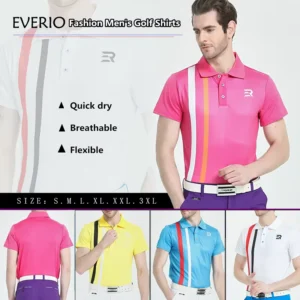 Golf Shirt Professional Golf Apparel Supplier New Design Dry Fit Man Polo T Shirt Sublimated Polo Shirt Custom