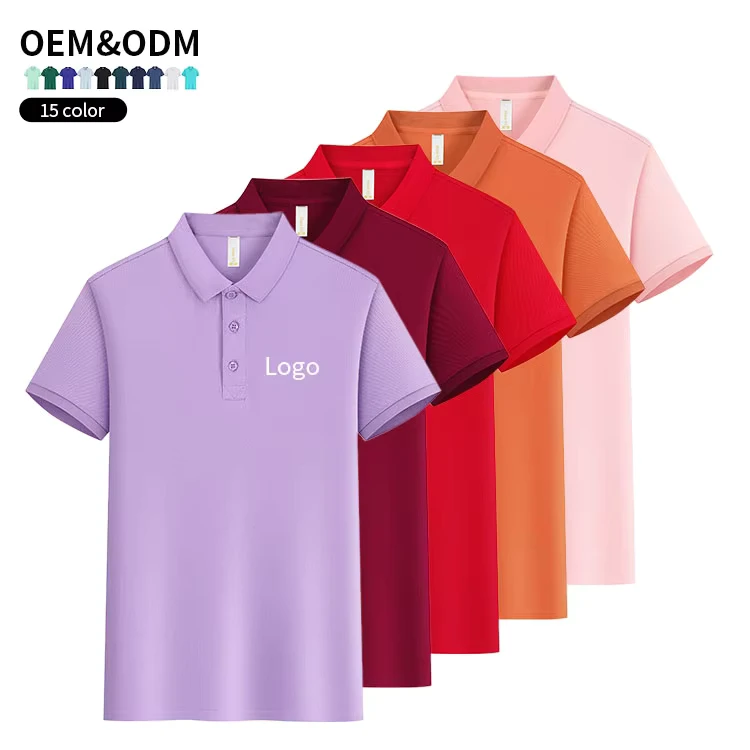 Good-Sale-Men-Custom-Embroidery-logo-Polo-Shirts-Pure-Cotton-Work-Lapel-Collar-Polo-t-Shirts-for-Unisex-Uniform