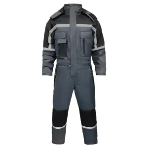 Gray Freezer Protective Waterproof Uniforms Coverall for Men’s