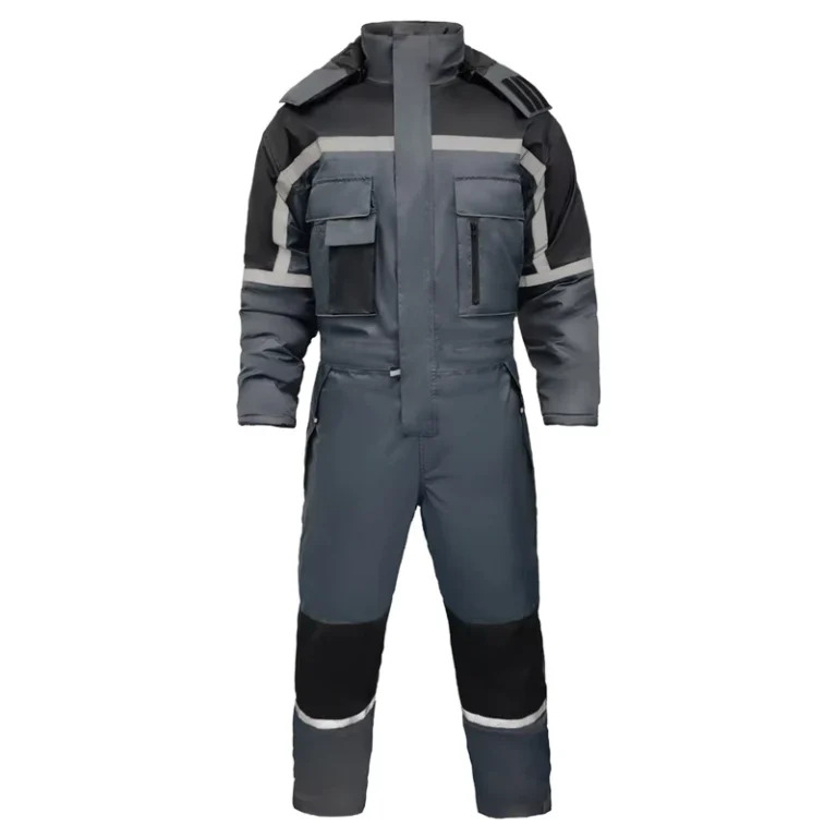Gray-Freezer-Protective-Waterproof-Uniforms-Coverall-for-Mens