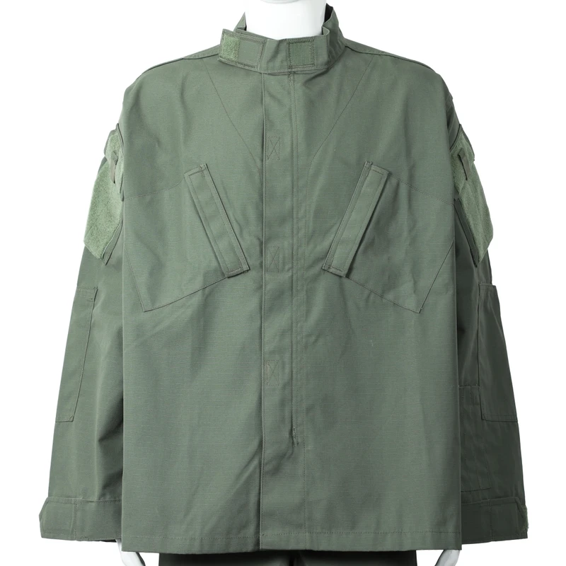 Green ACU Security Guard Uniform Ripstop