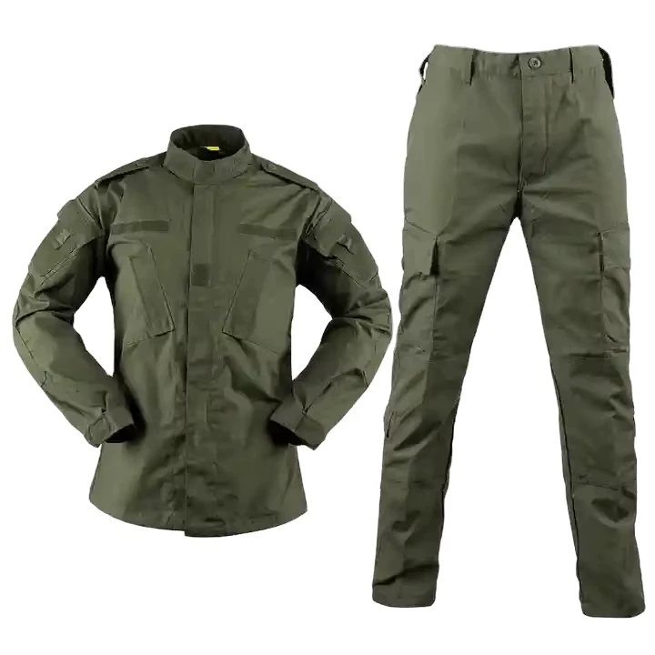 Green Work Clothes for Warehouse Logistics Handling
