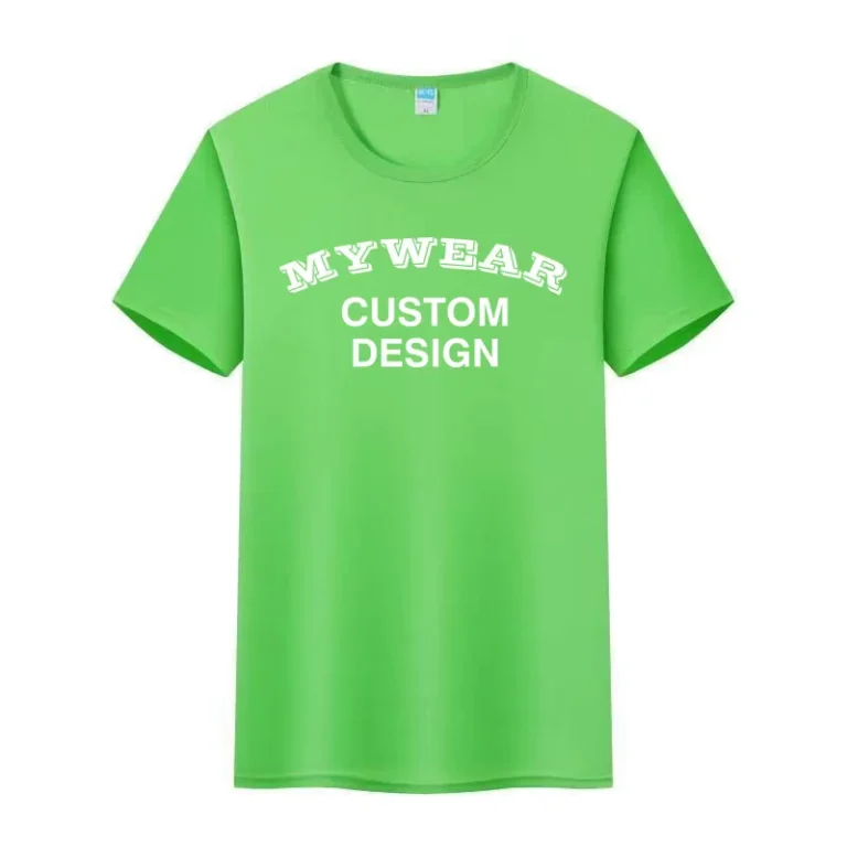 Green-t-Shirt-Oem-Branded-Uniform-Clothes-Mens-T-shirts-Unisex-Tee-Custom-Printing-Design-Factory-Mywear