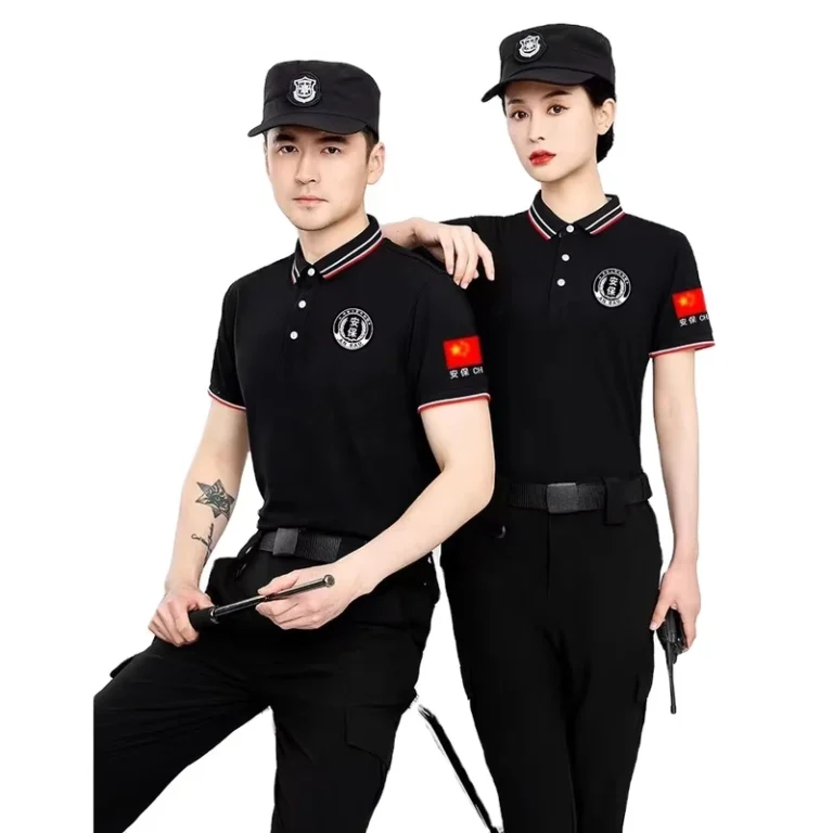 Guard-Polo-Shirts-Customized-Security-Uniform-with-Embroidered-Logo-220-Gsm-Size-Color-Design-Quality-Work-Wear