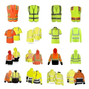 HBC Hi Visibility OEM ODM Safety Vest Construction Reflective Work Jacket Hi Vis t Shirt Reflect Fluorescent Vest Safety
