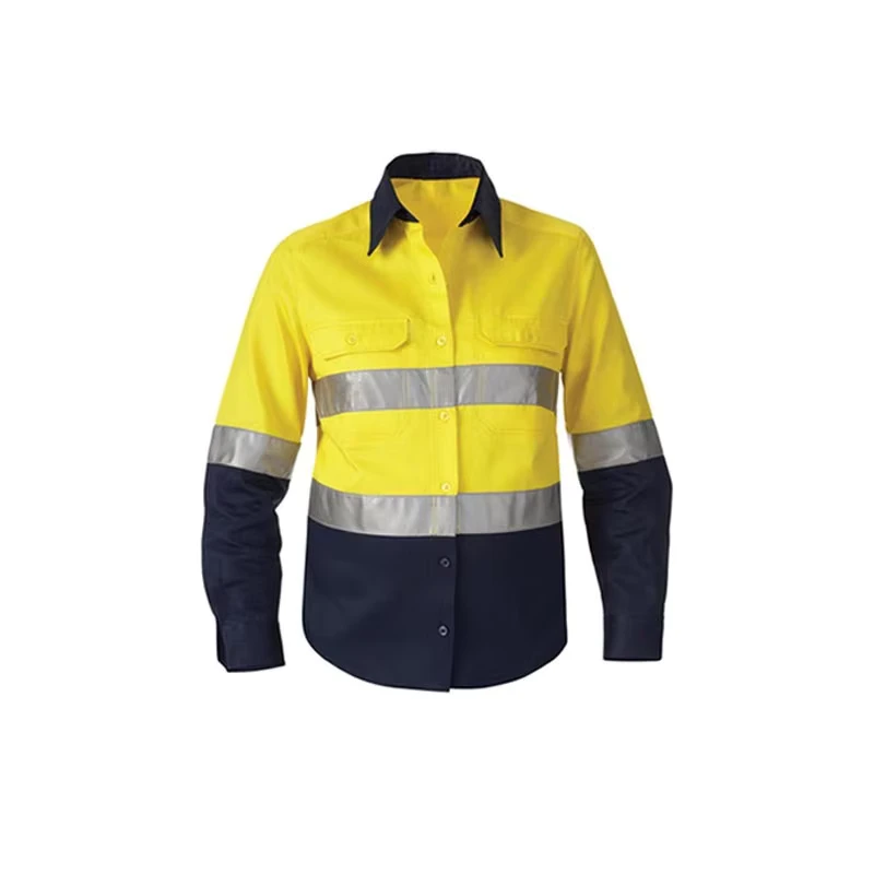 HI VIS TWO TONE WORKING SHIRTS