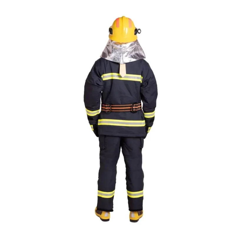 HS-01-EN469-Firefighter-Protective-Clothing-Aramid-Fabric-Waterproof-Flame-Retardant-Suit