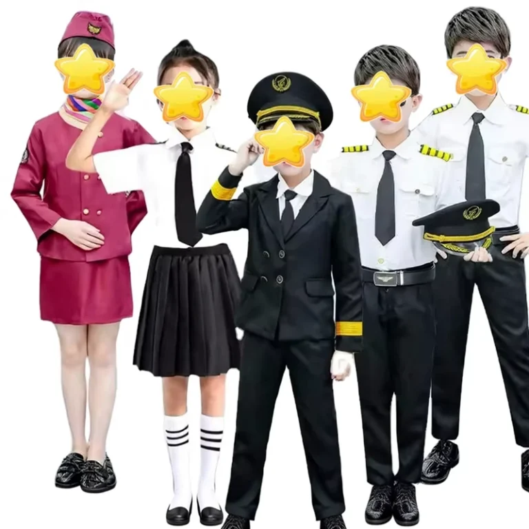 Halloween-Career-Costume-Air-Pilot-Role-Play-Costume-Dress-up-for-Kids-Role-Play-Uniform-Flight-Attendant-Stewardess-Boys-Girls