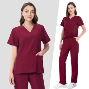 Hand washing Clothes Medical Work Clothes Suit Doctor Nurse Clothes Casual Loose Plus Size Uniform Multi color Free Custom Logo