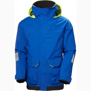 Hard Waterproof Men’s Sailing Jacket Windproof Breathable Stand Collar Zipper Solid Winter Offshore Clothes Plus Size Available