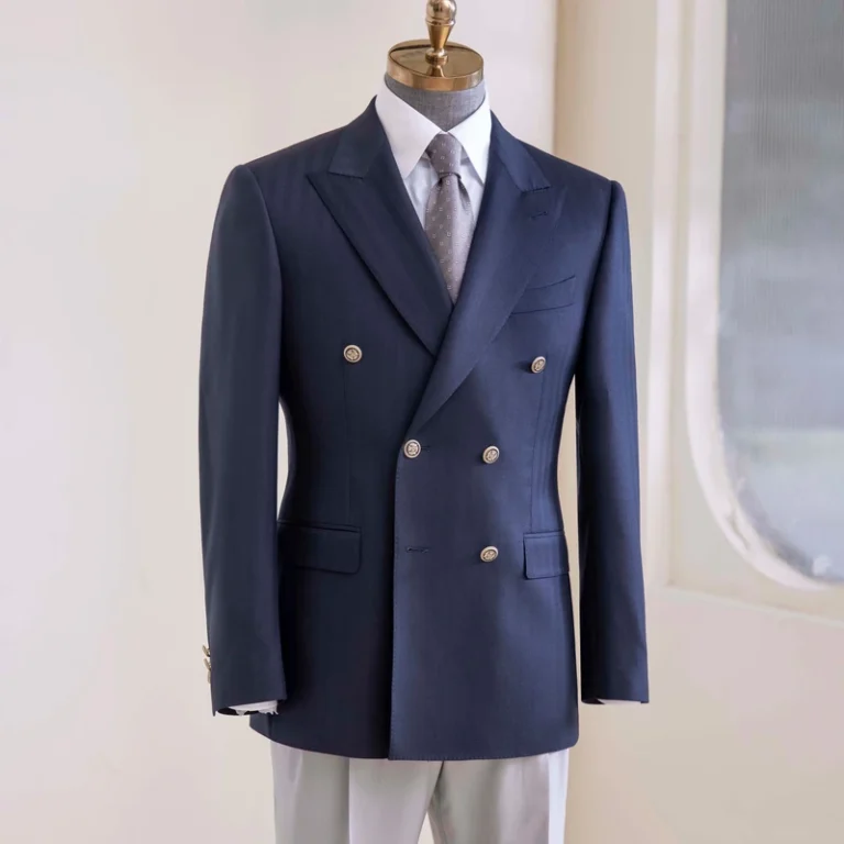 Haute-Couture-Mens-100-Wool-Bespoke-Plus-Size-Wedding-Suit-120-150-Super-British-Fabric-Pant-Coat-Design