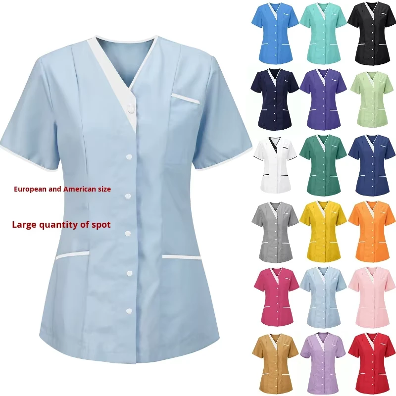 Healthcare Tunic Dental Nurse Uniform Set for Dental Salon and Hospital Operating Room