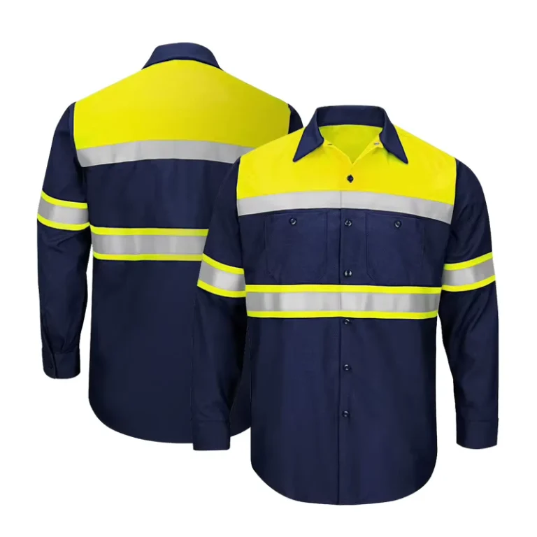 Heat-Transfer-Tape-High-Visibility-Reflective-T-Shirt-Hi-Vis-Construction-Long-Sleeve-T-Shirt-Safety-T-Shirt