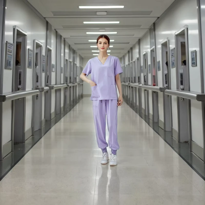 Heavy Duty Custom Made Scrub Suit, Factory Direct, Low MOQ