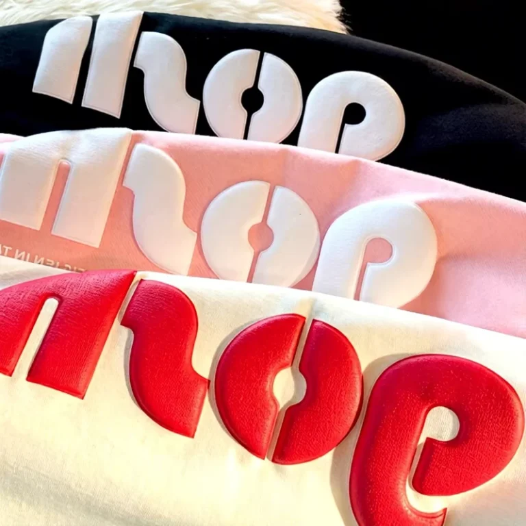 Heavyweight-100-Cotton-Oversized-Mens-T-Shirt-3D-Puff-Screen-Print-Logo