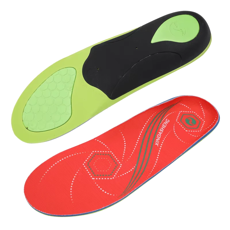 Heel Cup Plantar Fasciitis Insert Arch Support Full Length Gel Cushioning Shock Absorption Anti Odor Orthopedic Insoles