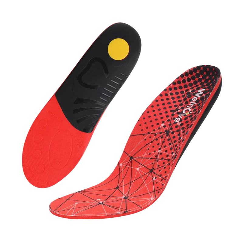 Heel Pain Relief Arch Support Gel Cushioning Shock Absorption Orthopedic Gel Insoles