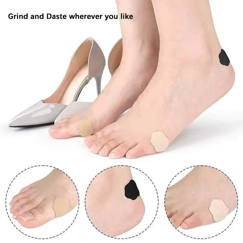 Henricen Soft Blister Bandages Heel Cushion Guard Anti Friction Foot Tape Moleskin Adhesive Patch Waterproof Relief Prevention