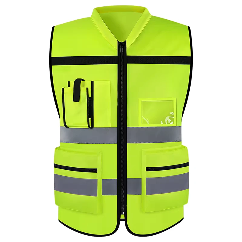 Hi Vis 120g Polyester Breathable Safety Vest ANSI Class 2