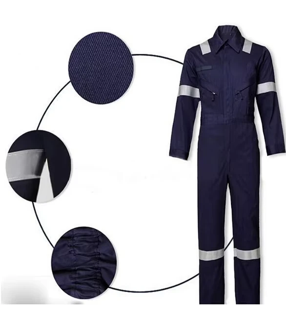 Hi Vis 7OZ 10cal cm3 Arc Flash Protective Ultrasoft EN11612 Flame Resistant Coverall Suit FR Coat Uniform Workwear