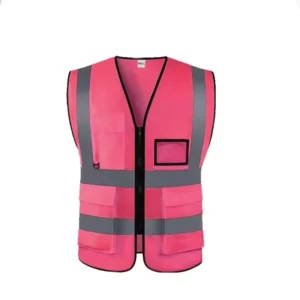 Hi Vis ANSI Class 2 Long Sleeve Lightweight Breathable Safety Shirt Reflective Vest