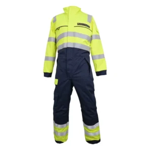 Hi Vis Arc Flash Protection Winter Coverall Fire Retardant Workwear Uniform