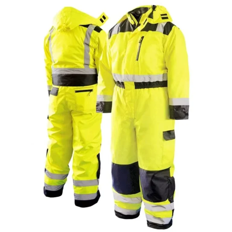 Hi-Vis-Class-3-PU-Coated-Seam-Sealed-Insulated-Safety-Coverall-High-Visibility-Winter-Workwear