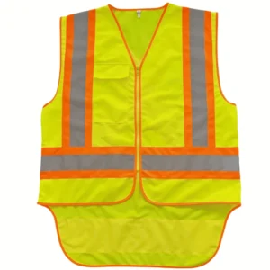 Hi Vis Construction Road Security Vest