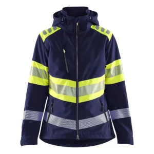 Hi Vis Construction Safety Jackets Reflective Zipper Work Wear Anti static Security Work Jackets