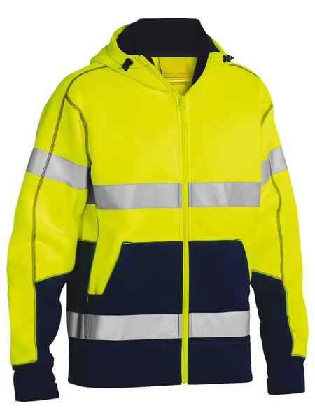 Hi Vis Cotton Hoodies with Reflective Tapes EN ASTM Certified Unisex
