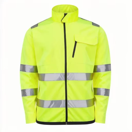 Hi Vis Custom Garment Security Uniform Reflective Work Jacket