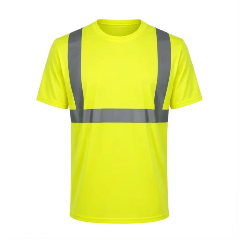 Hi-Vis-Custom-Logo-Reflective-Safety-T-Shirt-ANSIE-CE-Certified-Waterproof-Breathable