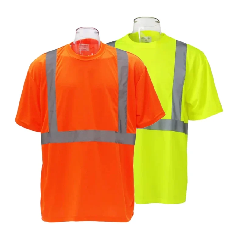 Hi-Vis-Custom-Shirts-Fluorescent-Construction-Reflective-Workwear-Short-Sleeve-Dry-Fit-High-Visibility-Safety-T-Shirt-for-Men