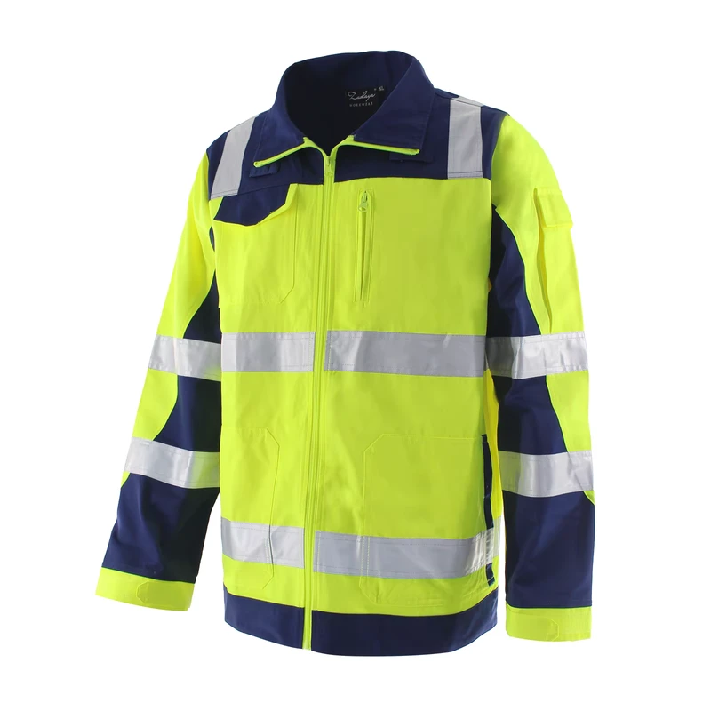 Hi Vis Engineering Uniform Reflective High Visibility Safety Clothing Liquid Repellent Waterproof Fluorescent Workwear