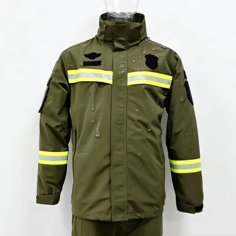 Hi-Vis-FR-Uniforms-Suit-Work-Jacket-and-Pants-Waterproof-Flame-retardant-Workwear-Safety-Clothing-with-Reflective-Tape
