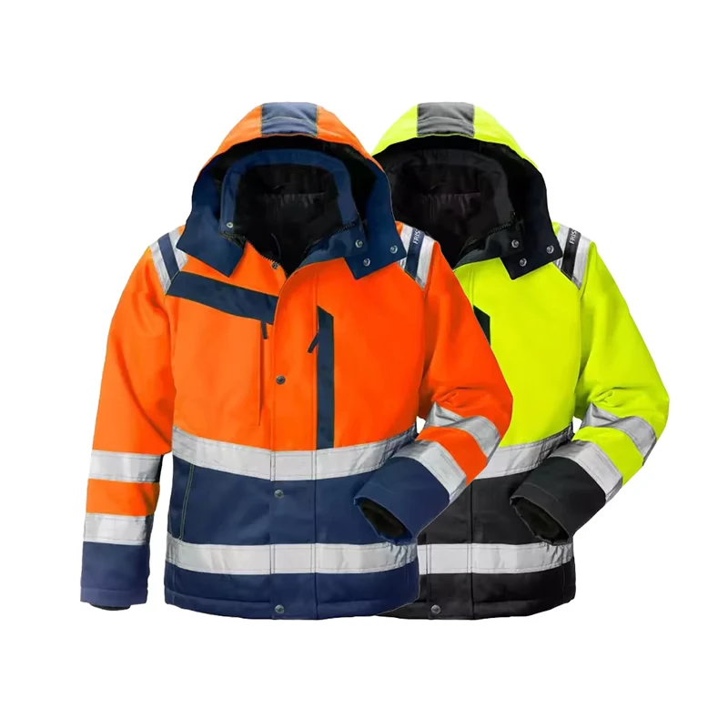 Hi Vis High Visibility Safety Pilot Jacket Workwear for Pilots Safety Professionals