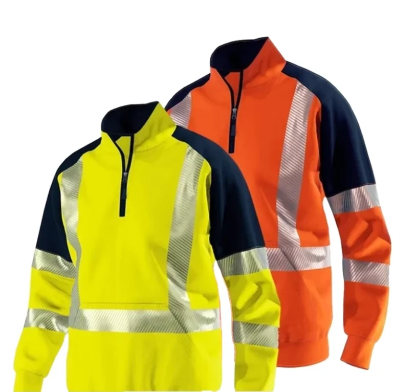 Hi-Vis-Hoodie-for-Men-Sherpa-Fleece-Lined-Work-Sweaters-High-Visibility-Safety-Construction-Jacket-With-Zipper