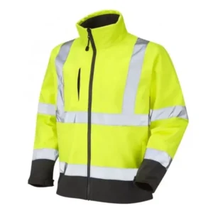 Hi Vis Jacket Homme Safety Reflective Vest Safety Vest Jackets Striped K Security Guard Winter Uniform Jacket
