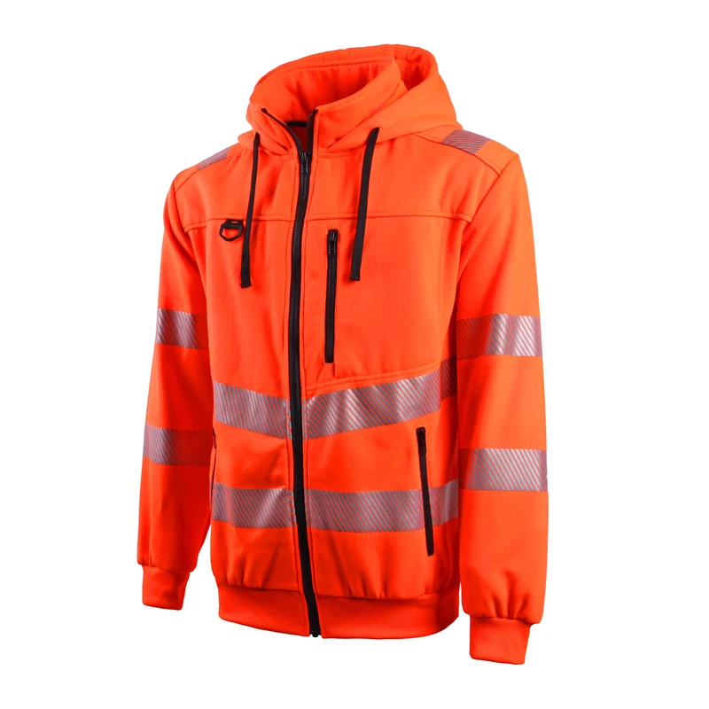 Hi Vis Knitted Workwear Jacket for Warehouse and Logistics Safety