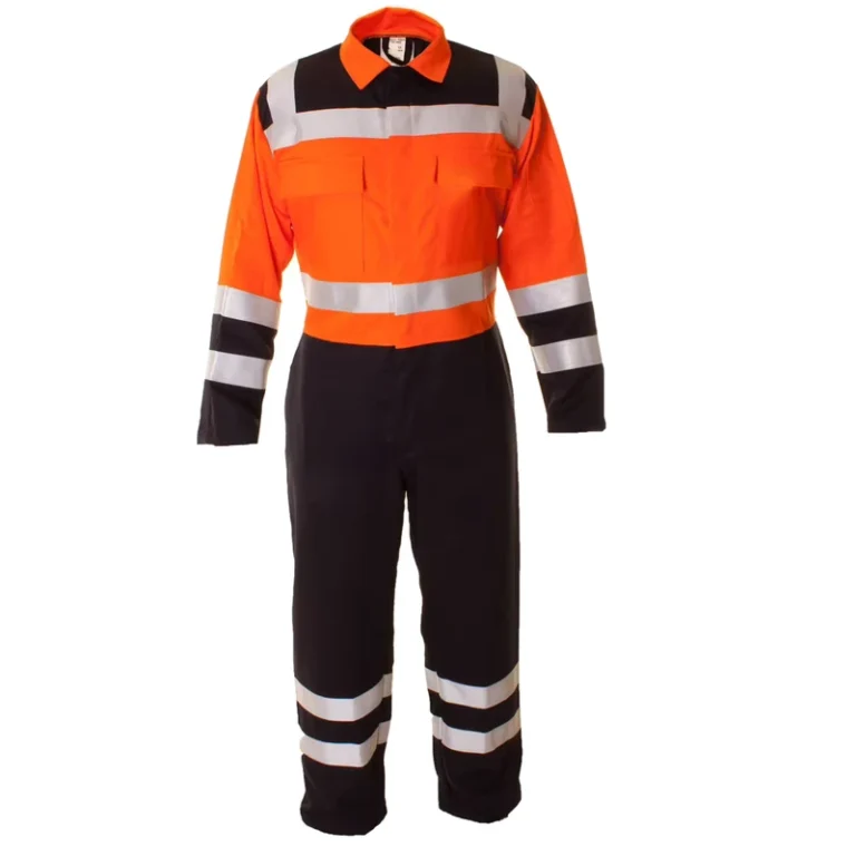 Hi-Vis-Mens-Anti-static-Flame-Resistant-Coveralls-Customizable-Safety-Uniforms-Reflective-Workwear-Fire-Proof-Retardant-FRC-FR