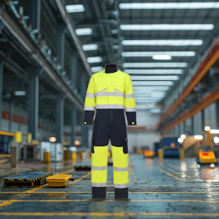 Hi-Vis-PPE-Reflective-Flame-Retardant-Oeko-Tex-Certified-Unisex-Multi-Pocket-Welding-Oil-Gas-Safety-Coveralls-Workwear