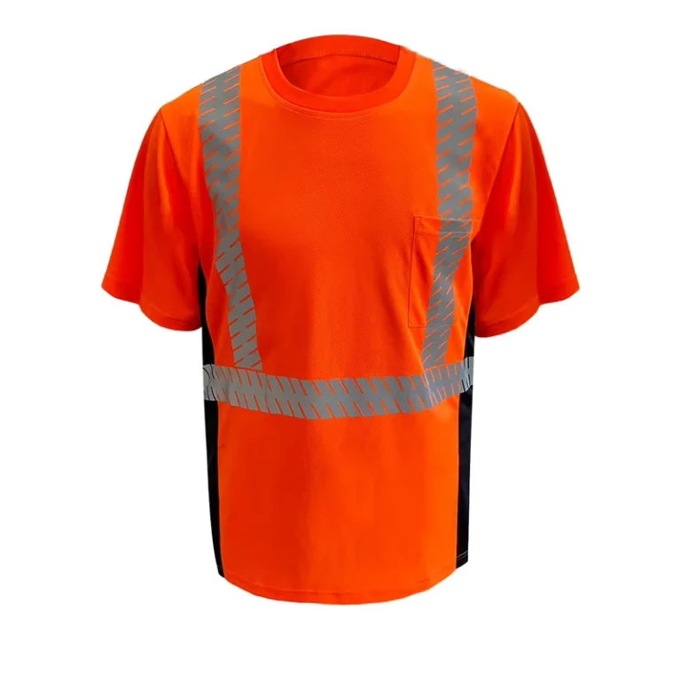 Hi-Vis-Polo-Shirt-Breathable-Quick-Dry-Workwear-Uniforms-Safety-Reflective-T-Shirt-Custom-Logo