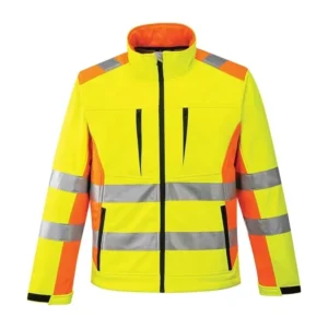 Hi Vis Polyester Workwear Jacket with Customized Logo Waterproof Design in Chinese Style